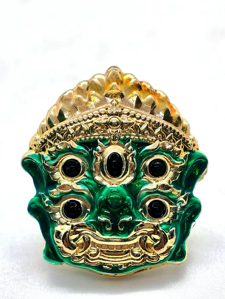 👹 Thep Si Hu Ha Ta (4 Ears 5 Eyes) "Kod Setthi Racha Chok" (Ultimate Millionaire Royal Luck) - Edition 11: Phra Kru Palad Thanaphat, Wat Thamma Chai Mongkol – Lanna Wealth Deity
