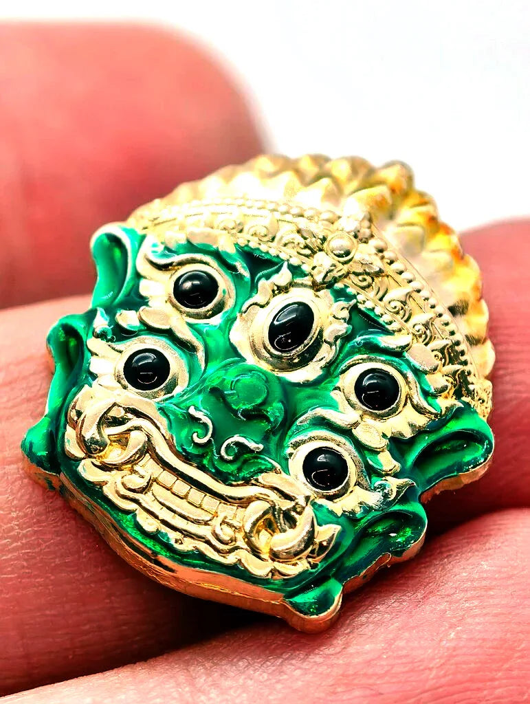 👹 Thep Si Hu Ha Ta (4 Ears 5 Eyes) "Kod Setthi Racha Chok" (Ultimate Millionaire Royal Luck) - Edition 11: Phra Kru Palad Thanaphat, Wat Thamma Chai Mongkol – Lanna Wealth Deity