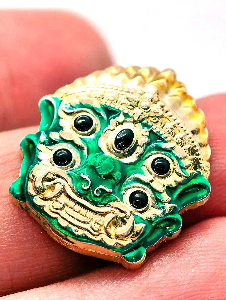 👹 Thep Si Hu Ha Ta (4 Ears 5 Eyes) "Kod Setthi Racha Chok" (Ultimate Millionaire Royal Luck) - Edition 11: Phra Kru Palad Thanaphat, Wat Thamma Chai Mongkol – Lanna Wealth Deity