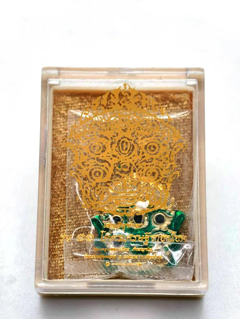 👹 Thep Si Hu Ha Ta (4 Ears 5 Eyes) "Kod Setthi Racha Chok" (Ultimate Millionaire Royal Luck) - Edition 11: Phra Kru Palad Thanaphat, Wat Thamma Chai Mongkol – Lanna Wealth Deity