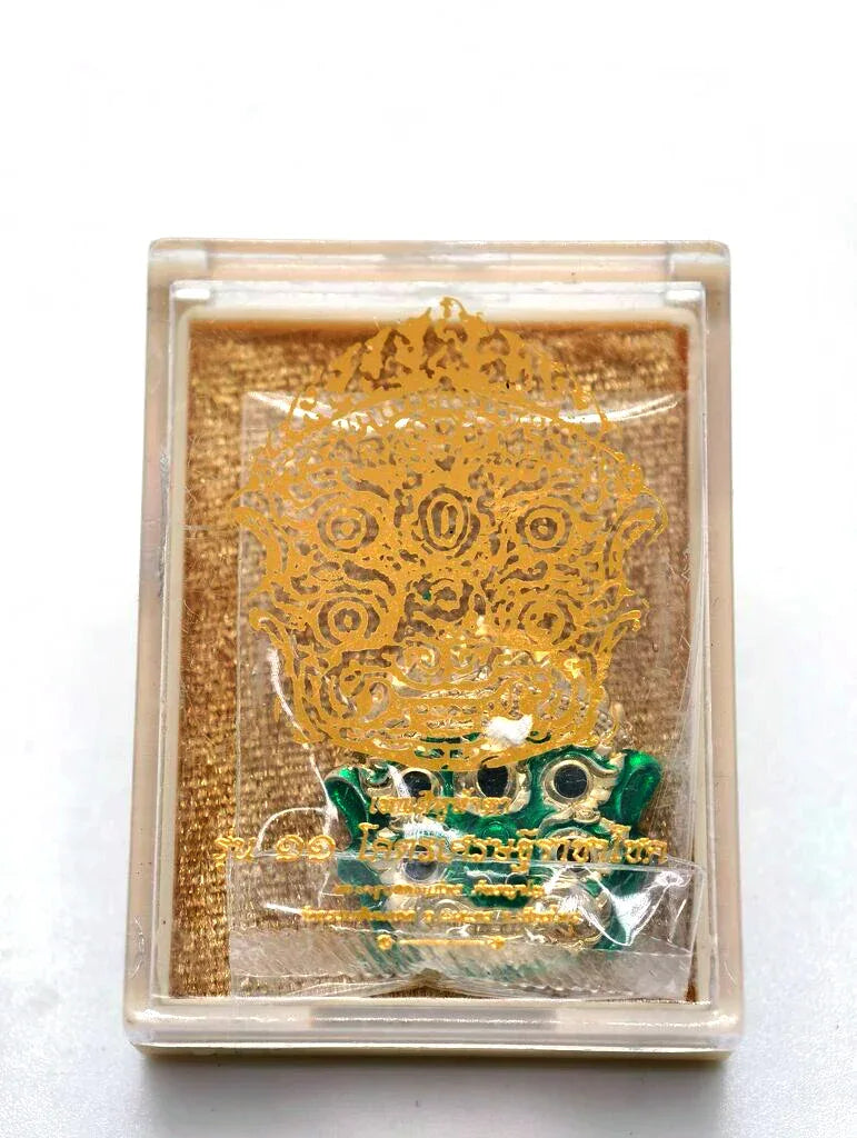👹 Thep Si Hu Ha Ta (4 Ears 5 Eyes) "Kod Setthi Racha Chok" (Ultimate Millionaire Royal Luck) - Edition 11: Phra Kru Palad Thanaphat, Wat Thamma Chai Mongkol – Lanna Wealth Deity