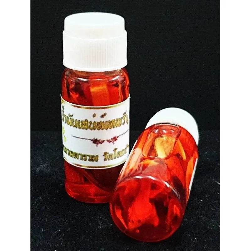Theparanjawan Divine Attraction Oil - Luang Ta Ruam Blessed Essence from Wat Khok Samran | 神圣魅力油 - 天神之魅 | 鲁昂塔鲁安加持 - 泰国真庙出品