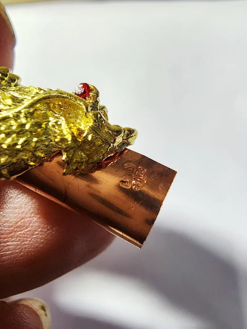 ✨ Thousand-Billion Dragon Takrut Amulet – Supreme Protection & Prosperity by Luang Pho Supoj, Wat Srisongtham