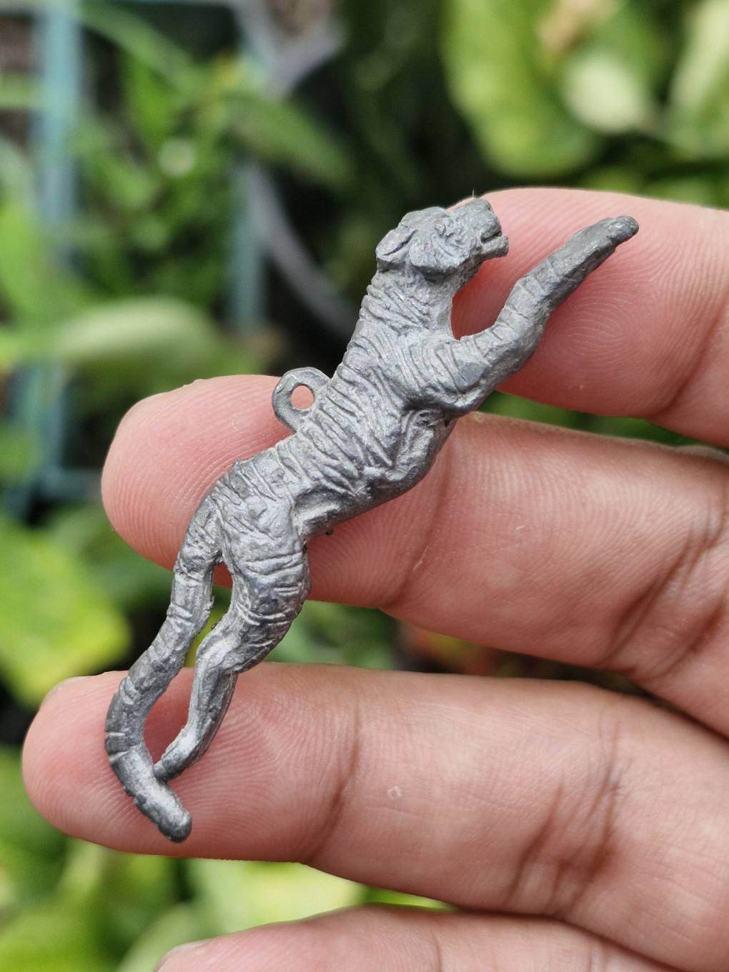 Tiger Puen Tak – “Gun-Bullet Defying Tiger Amulet” by Luang Por Liab, Wat Na Wong Sacred Amulet of Power, Protection - Thai Blessing Co