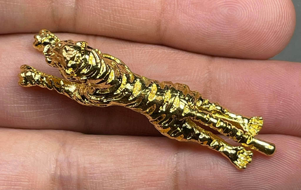 Tiger Puen Tak – “Gun-Bullet Defying Tiger Amulet” by Luang Por Liab, Wat Na Wong Sacred Amulet of Power, Protection - Thai Blessing Co