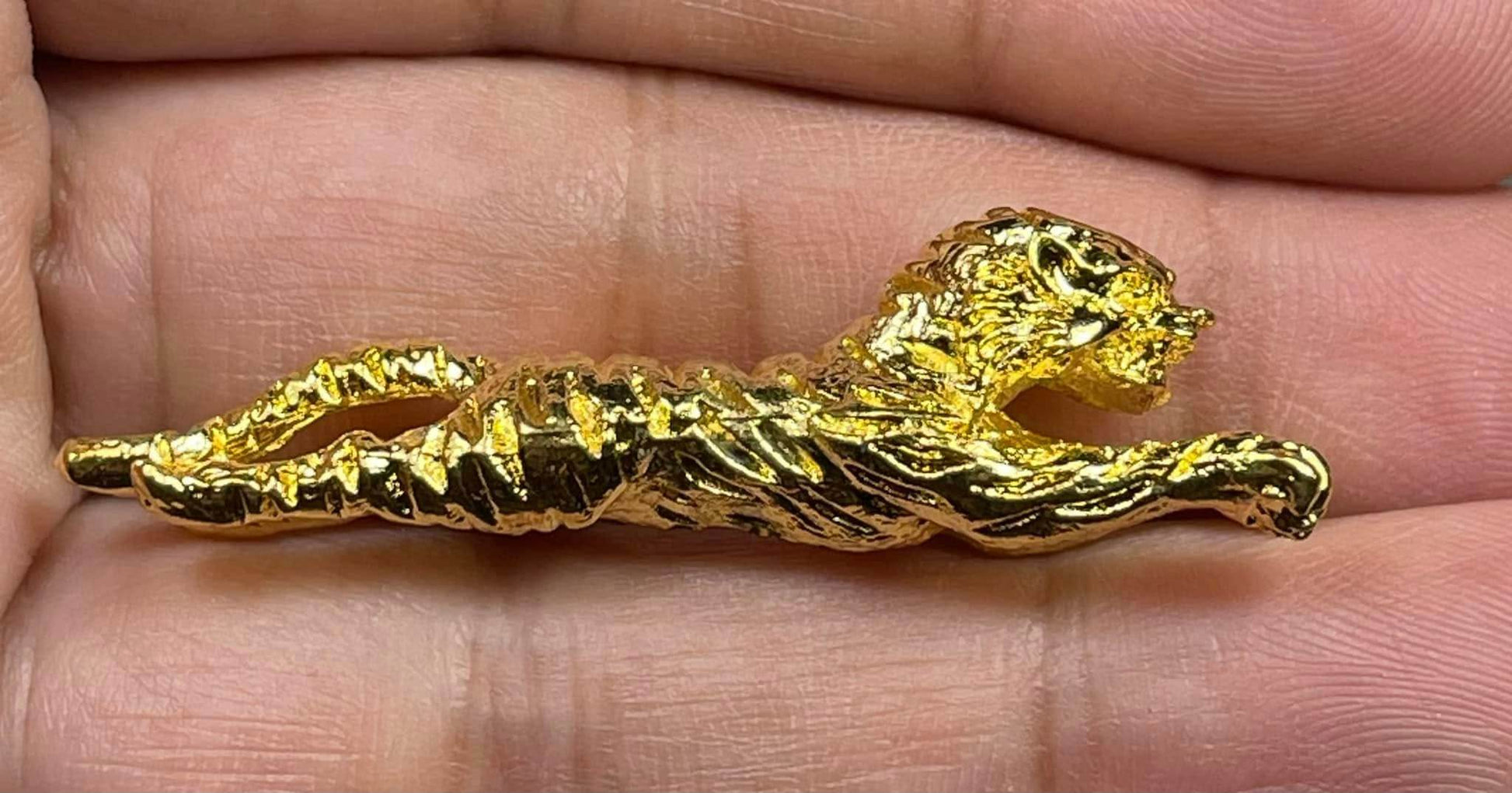 Tiger Puen Tak – “Gun-Bullet Defying Tiger Amulet” by Luang Por Liab, Wat Na Wong Sacred Amulet of Power, Protection - Thai Blessing Co