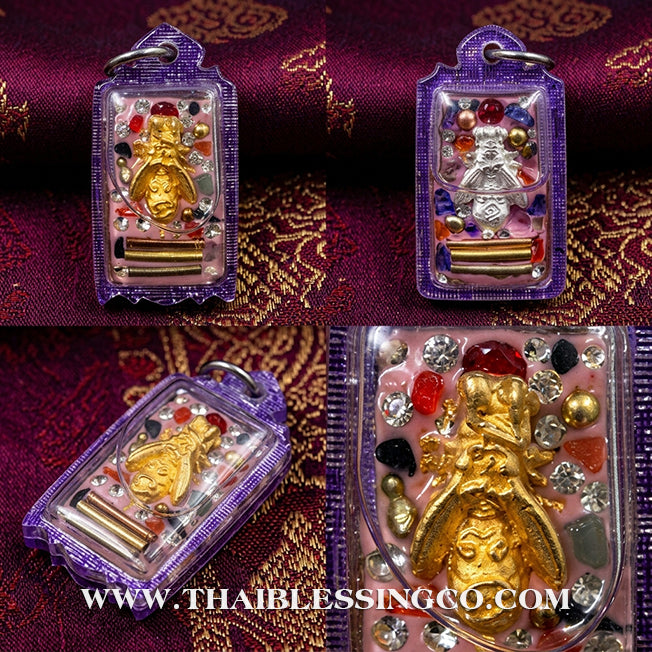 🔱 Tor Sap Maha Mon – The Great Wealth-Multiplying Wasp – Ajarn Kraidet (2560) – The Sovereign Engine for Relentless Wealth Generation and Magnetic Social Dominance!
