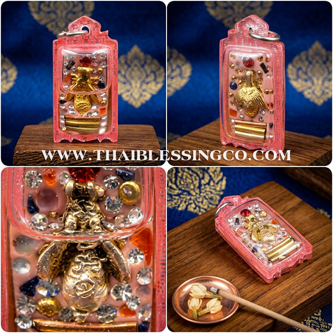 🔱 Tor Sap Maha Mon – The Great Wealth-Multiplying Wasp – Ajarn Kraidet (2560) – The Sovereign Engine for Relentless Wealth Generation and Magnetic Social Dominance!