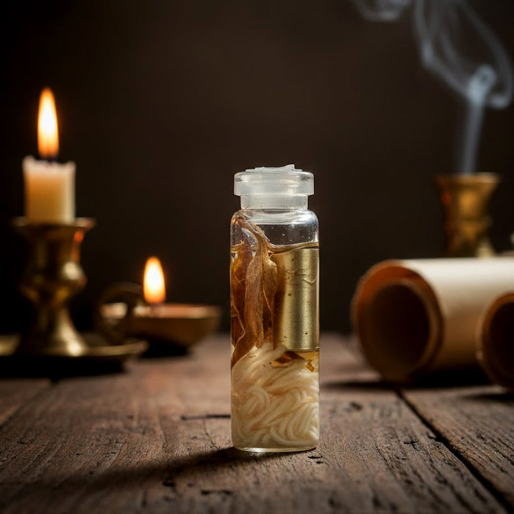 🔱 Ultimate Attraction Magnet: "Takrut Riak Nang" Divine Love Scroll with Triple-Gold Enchantment Oil – Master Arjan Somsak 2559 Edition