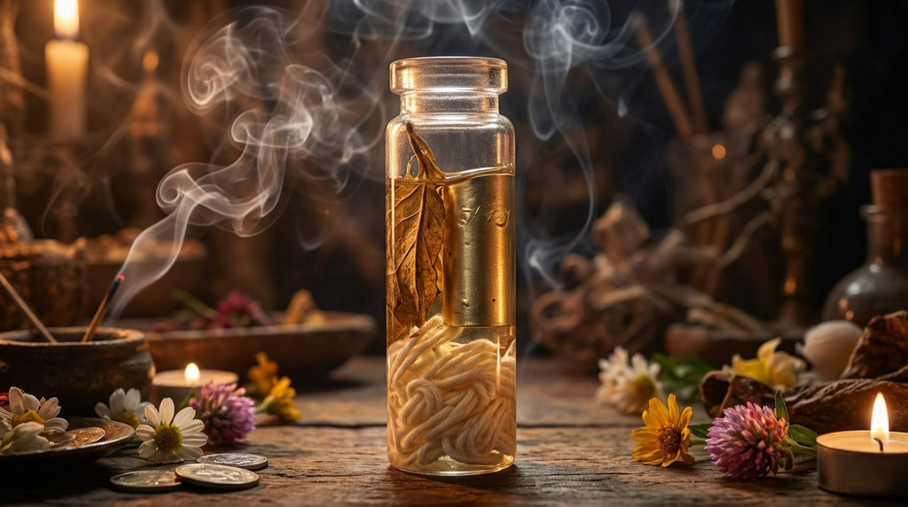 🔱 Ultimate Attraction Magnet: "Takrut Riak Nang" Divine Love Scroll with Triple-Gold Enchantment Oil – Master Arjan Somsak 2559 Edition