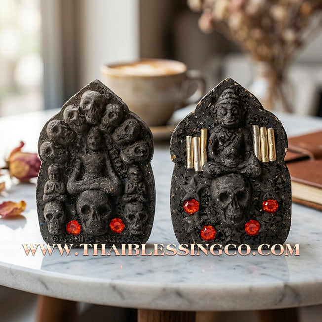 ✨ 🏹 Ultimate Sovereign of Seduction: Khun Phaen Sip Ka-Lok "Ten Skulls Sovereign Edition" by Luang Phor Koen (2014) – Extreme Attraction, Magnetic Aura, & Supreme Social Dominance ✨ 🏹