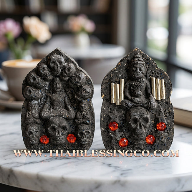 ✨ 🏹 Ultimate Sovereign of Seduction: Khun Phaen Sip Ka-Lok "Ten Skulls Sovereign Edition" by Luang Phor Koen (2014) – Extreme Attraction, Magnetic Aura, & Supreme Social Dominance ✨ 🏹