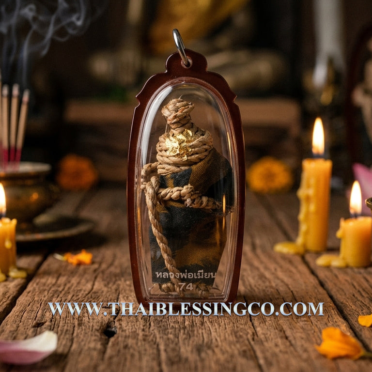 🛡️ Ultimate Hun Phayon Mongkhon Thep Lersi (Hermit Angel Class) by Luang Phor Mian Supreme Spiritual Guardian for Elite Protection, Career Success, and Wealth Attraction - Limited Edition 399 Pcs with Serial Number - Waterproof Casing Included