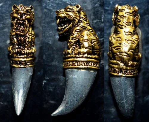 🌟 Unlock Legendary Prosperity, Protection & Spiritual Might with the Tiger Fang Amulet