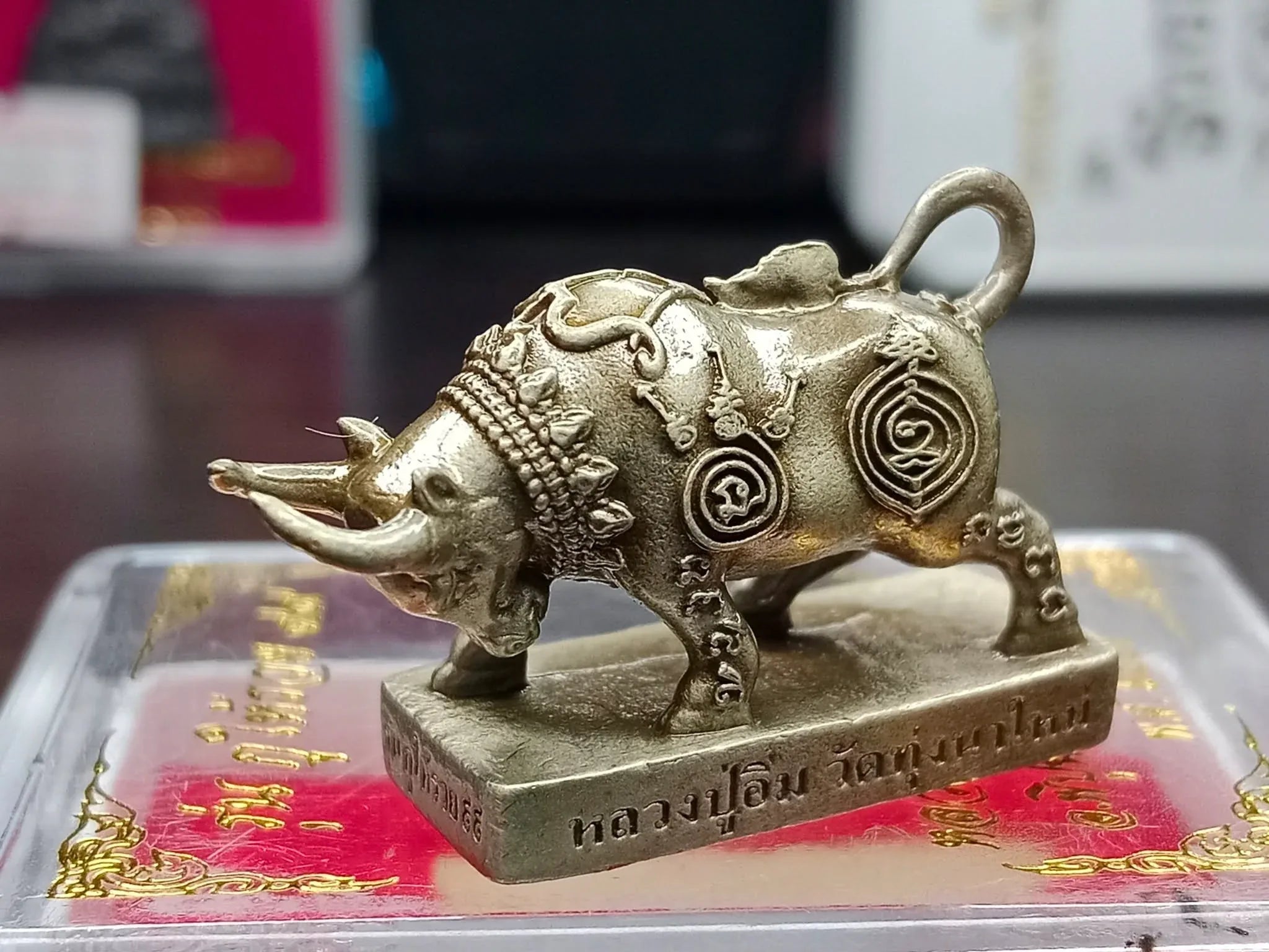 🌟 Unlock Ultimate Wealth, Luck & Success with Wua Thanu "Ku Hai Ruay" Prosperity Bull Amulet