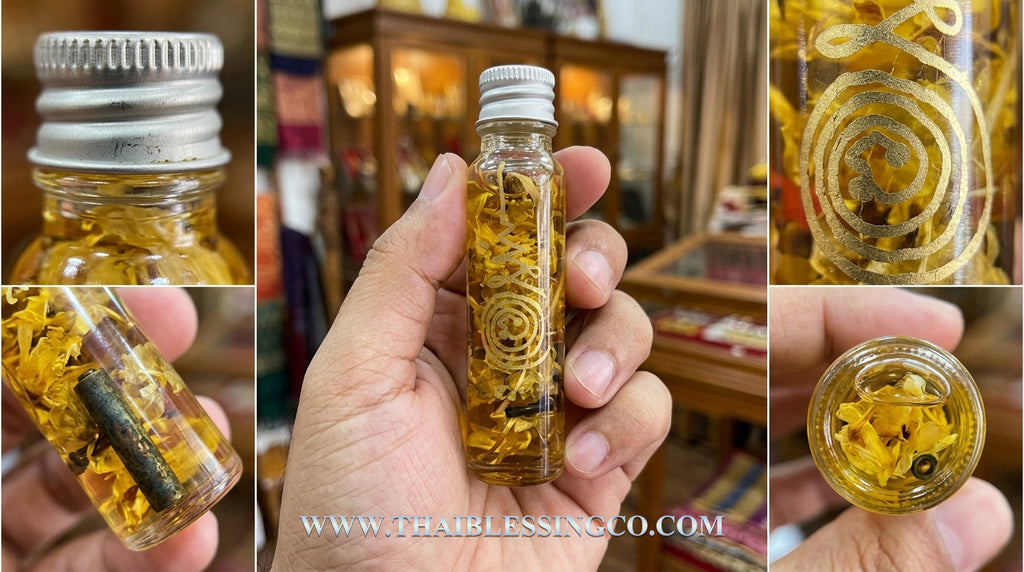 🍯 Wan Dok Rak Son "Maha Saneh" Oil: The Sovereign Essence of Irresistible Attraction by Luang Pu Kampeng