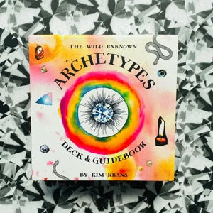 🌌 Wild Unknown Archetypes Oracle Deck – 78 Round Cards | Four Suits: The Selves, The Places, The Tools, The Initiations | Emotional & Mythic Symbols | 224-Page Hand-Lettered Guidebook | Meditation, Divination & Storytelling Deck