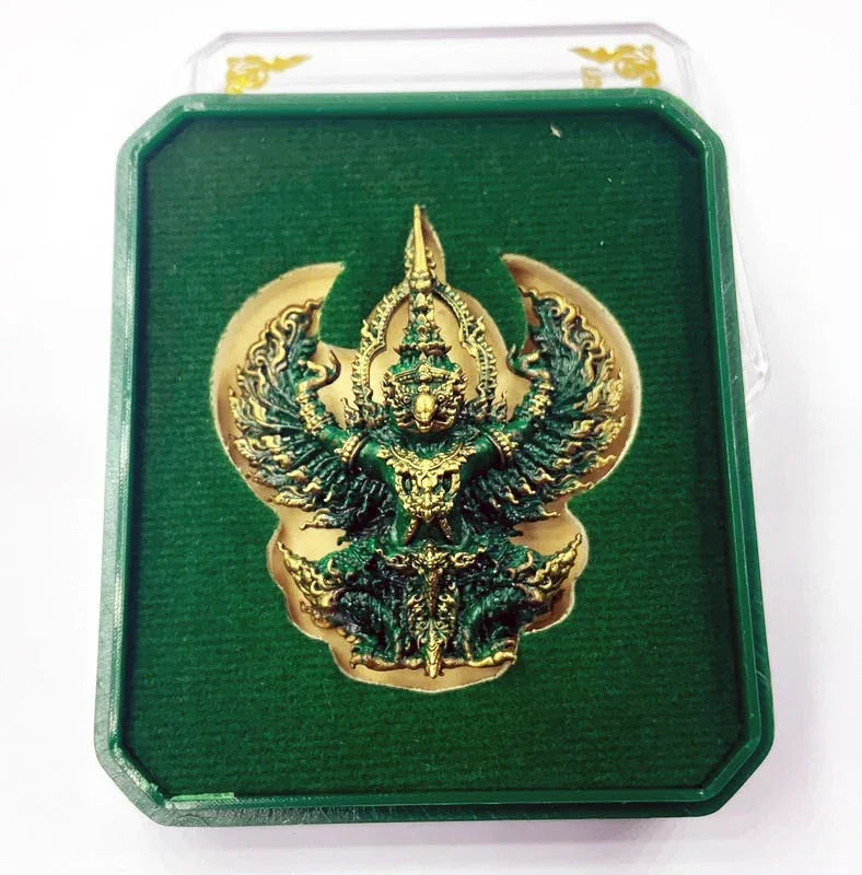 🦅 Winged Sovereign of Success: Phaya Garuda "Leuan Khan" (Career Promotion Edition) - Wat Ton Liap