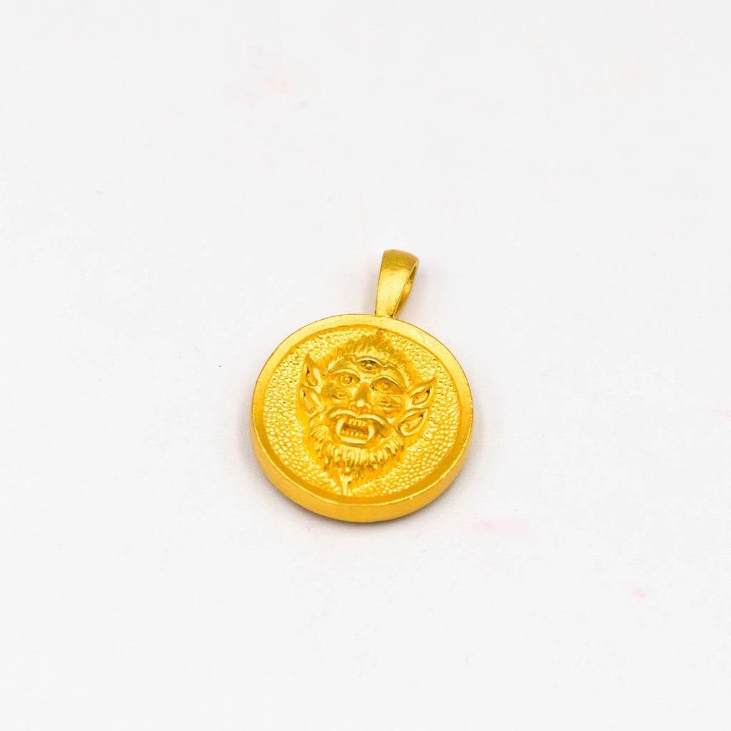 Attract Luck and Influence with Si Hu Ha Ta Medallion Pendant