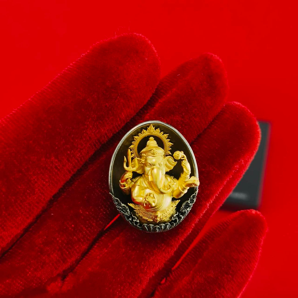 Ganesha Kanapathi Amulet – Blessed by Luang Pu Yoon, Wat Nong Pa Mak