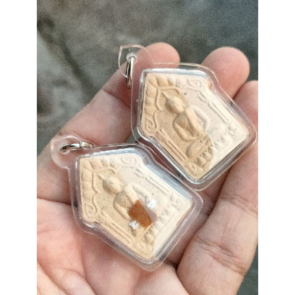 🕉️ Phra Khun Paen "Fulfill Wishes" Amulet: White Holy Powder & Gems with Copper Takrut – Blessed by Luang Ta Sun, Wat Pa Issara Tham (2020 Edition)
