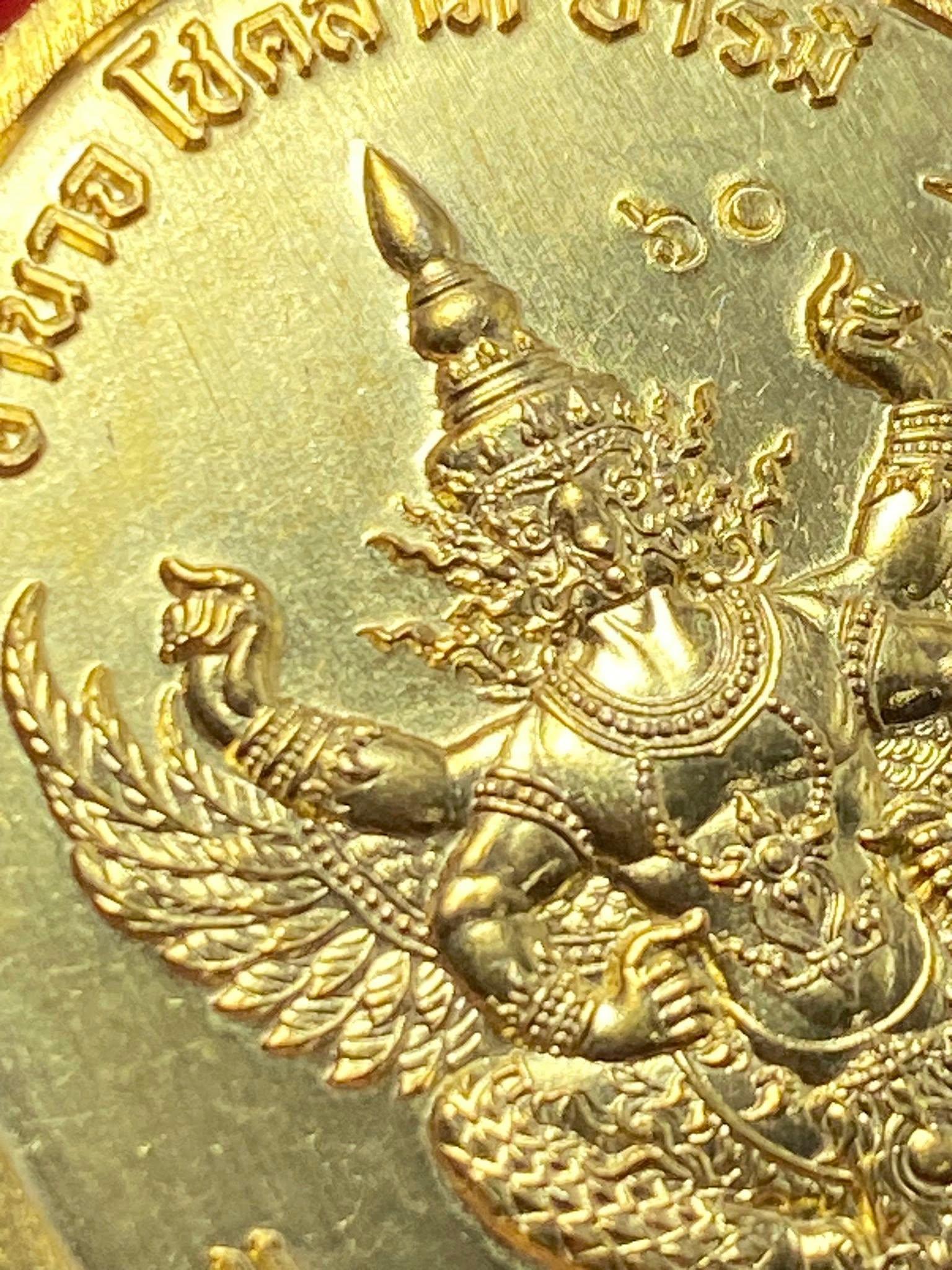 🦅 The Sovereign Power: Emerald Buddha Riding Garuda (Phaya Wen Tai) - 2024 Gold Edition