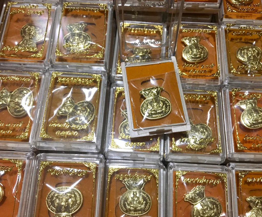💰 The Wealth Catcher: "Tung Ngern Tung Tong" (Money Bags) Coin - Maha Lap 98 Edition (Wat Tako)