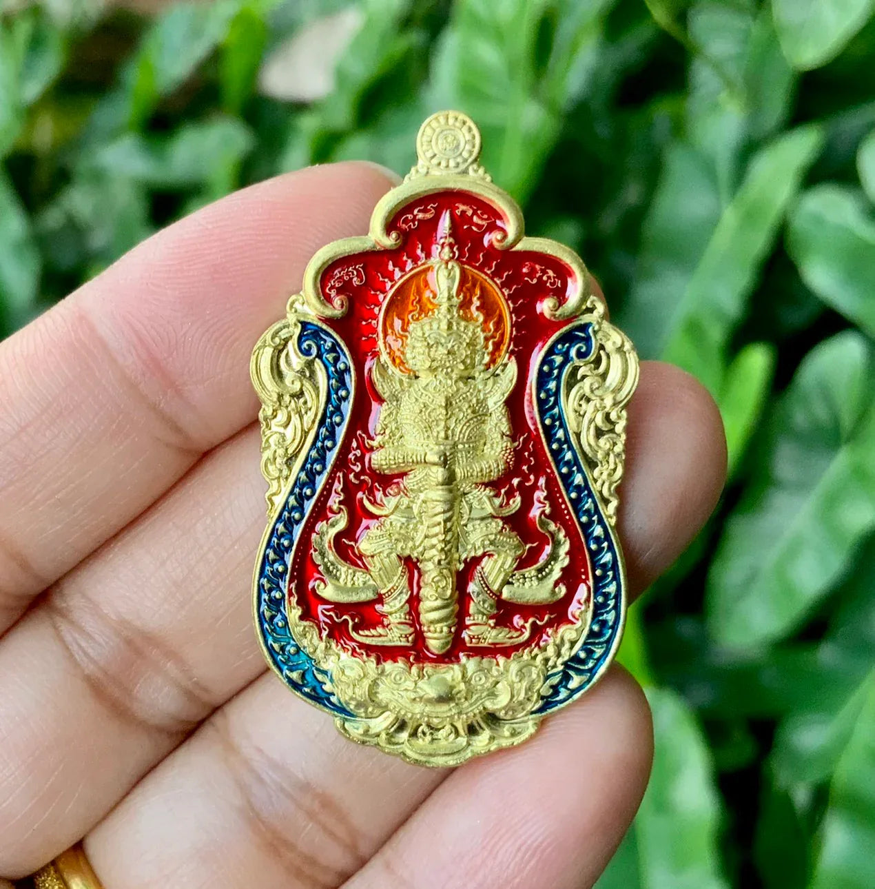 👹 THE LORD OF WEALTH & GUARDIAN OF THE NORTH ✨ The Divine Blessing: Luang Phor Suchat "Thao Wessuwan" (The Lord of Wealth) - The Sacred Protector & Fortune Magnet 61.แดง น้ำเงิน