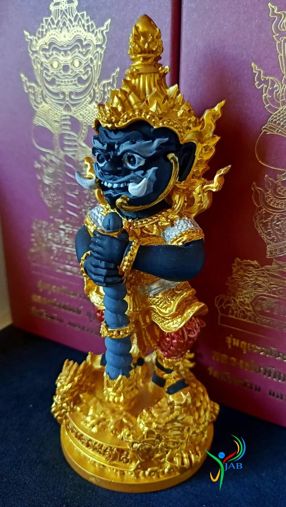 👹 The "Little Lord of Millionaires" Thao Wessuwan Statue (5.8") – Sacred Lek Namphi Edition for Wealth, Protection & Career Success