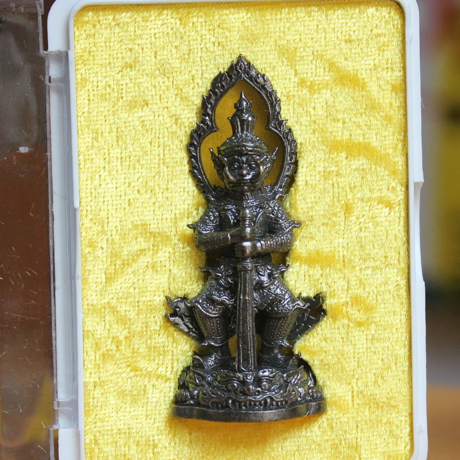 🪙 Tao Wessuwan “Treasure Vault Guardian” – Blackened Copper Wealth & Protection Amulet by Luang Pho Whan, Taphan Hin, Phichit (B.E. 2560)