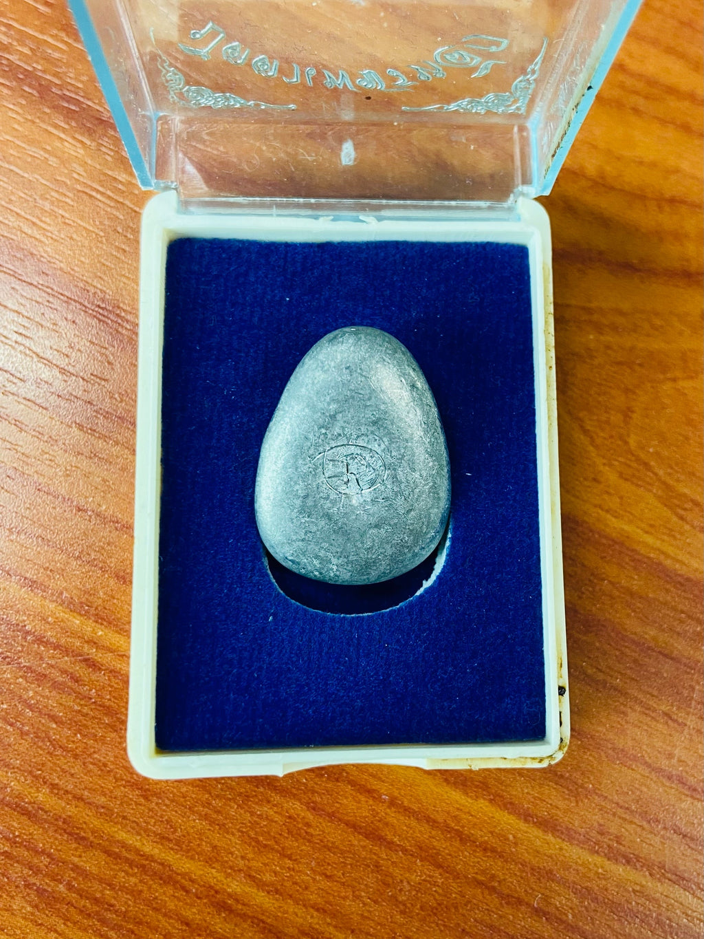 💎 Ancient Lead Prayer Amulet “Phet Lik” by Luang Pho Tee, Wat Hoo Chang, Lead Alloy Material 💎