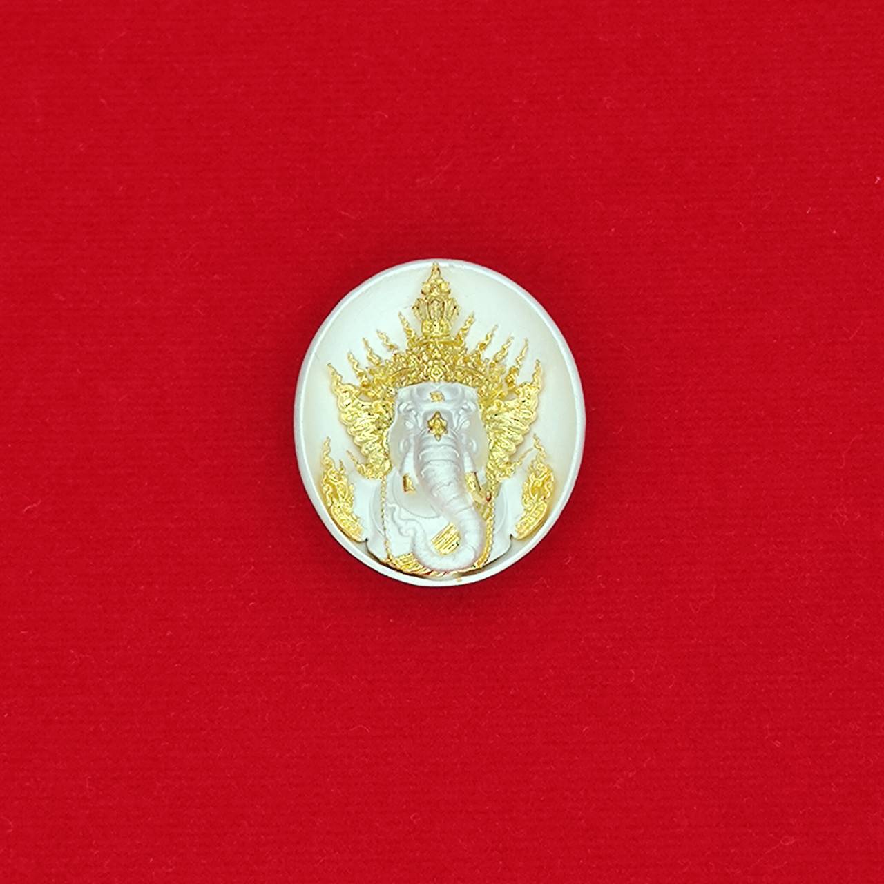 Invoke Prosperity, Success & Protection – Sacred Ganesh Amulet by Luang Por Srithep-Udon