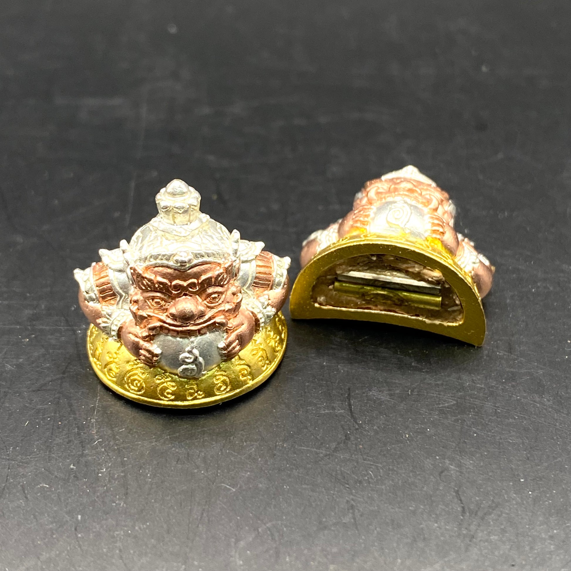 Rahu Amulet for Prosperity - Wealth Star Amulet 2568 | Sacred Protection from Wat Khao Cha-om 3K