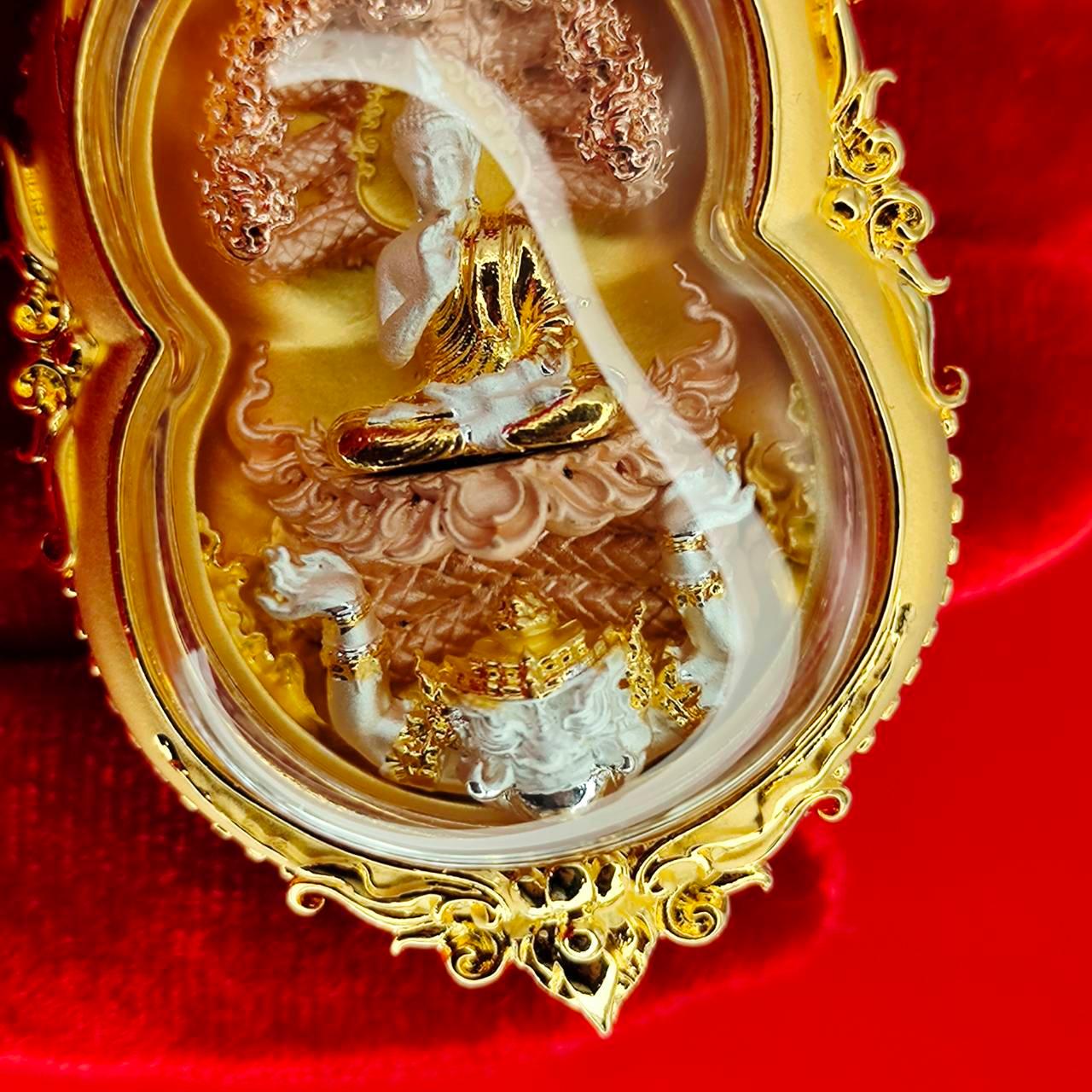 Command Naga King's Power with Phra Nak Prok Theva Nakarat by LP Kee for Ultimate Protection, Authority & Wealth