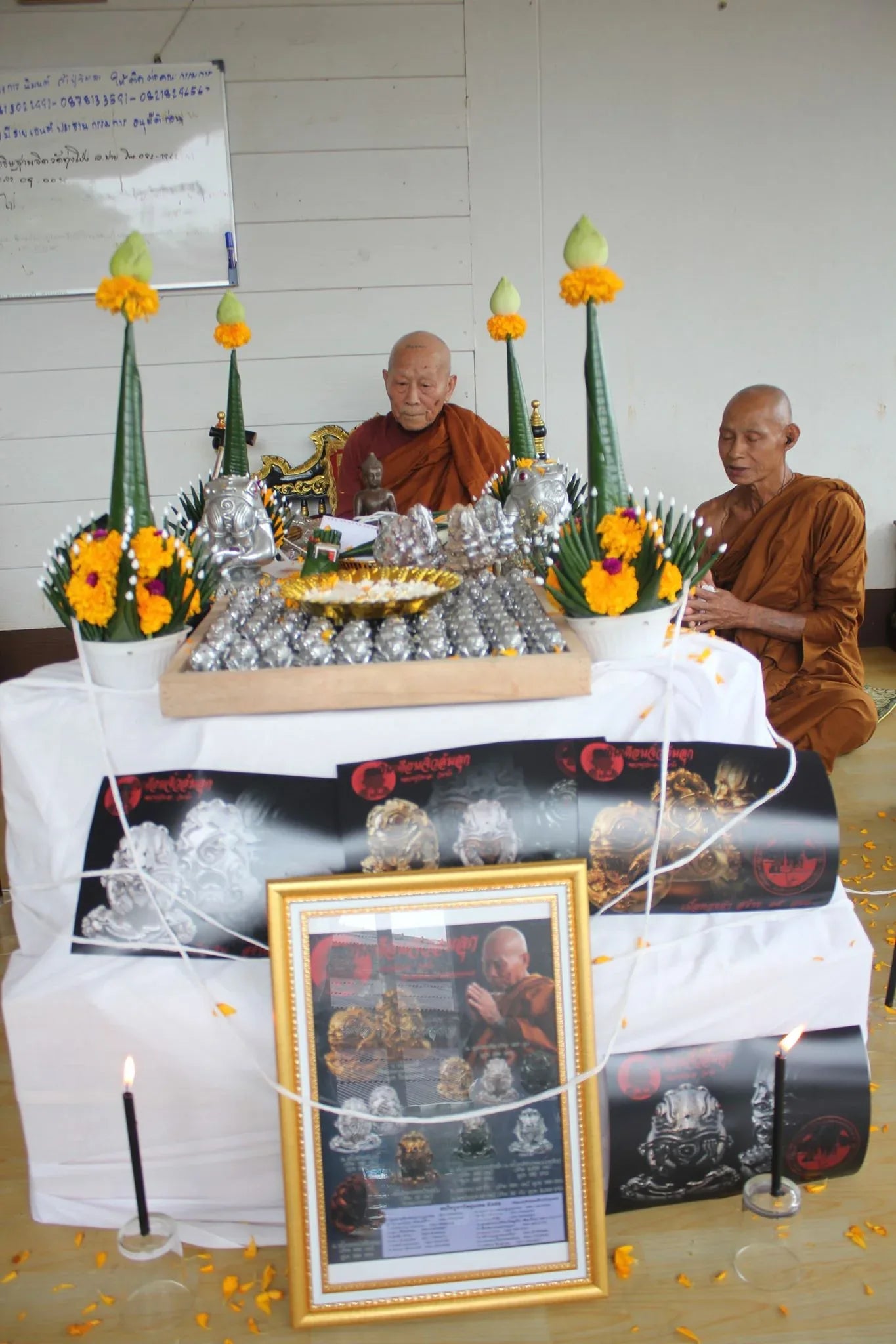 Khun Paen Khin Duean Jiw Charm - Authentic Silver Sacred Wealth & Protection Blessed by Luang Pu Kruba Vimala, Phra That Doi Jom Wa, Chiang Mai