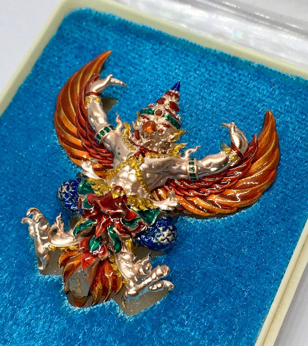 🪙 “Script of Wealth Garuda 168” – Large‑Format Royal Wealth & Protection Guardian Amulet