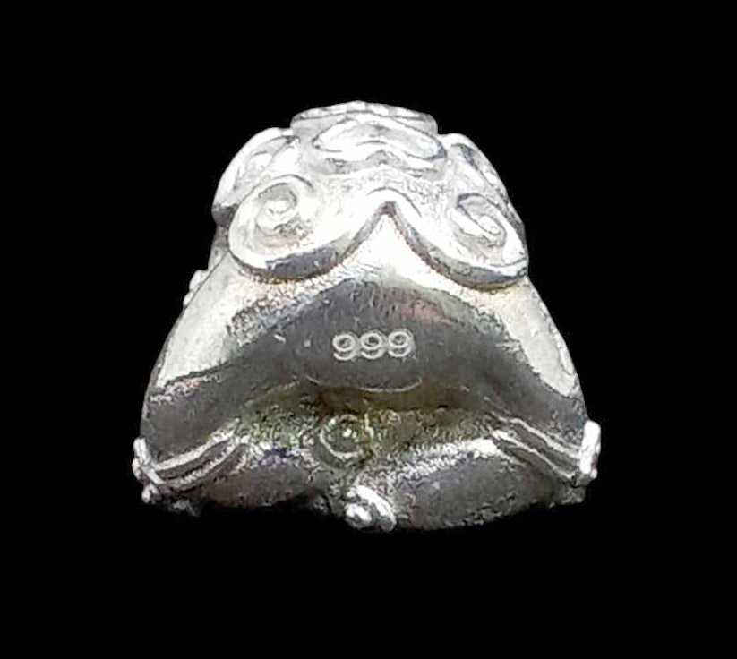 Khun Paen Khin Duean Jiw First Edition – Sacred Wealth & Protection Charm, Authentic Silver, Blessed by Luang Pu Kruba Vimala, Phra That Doi Jom Wa, Chiang Mai