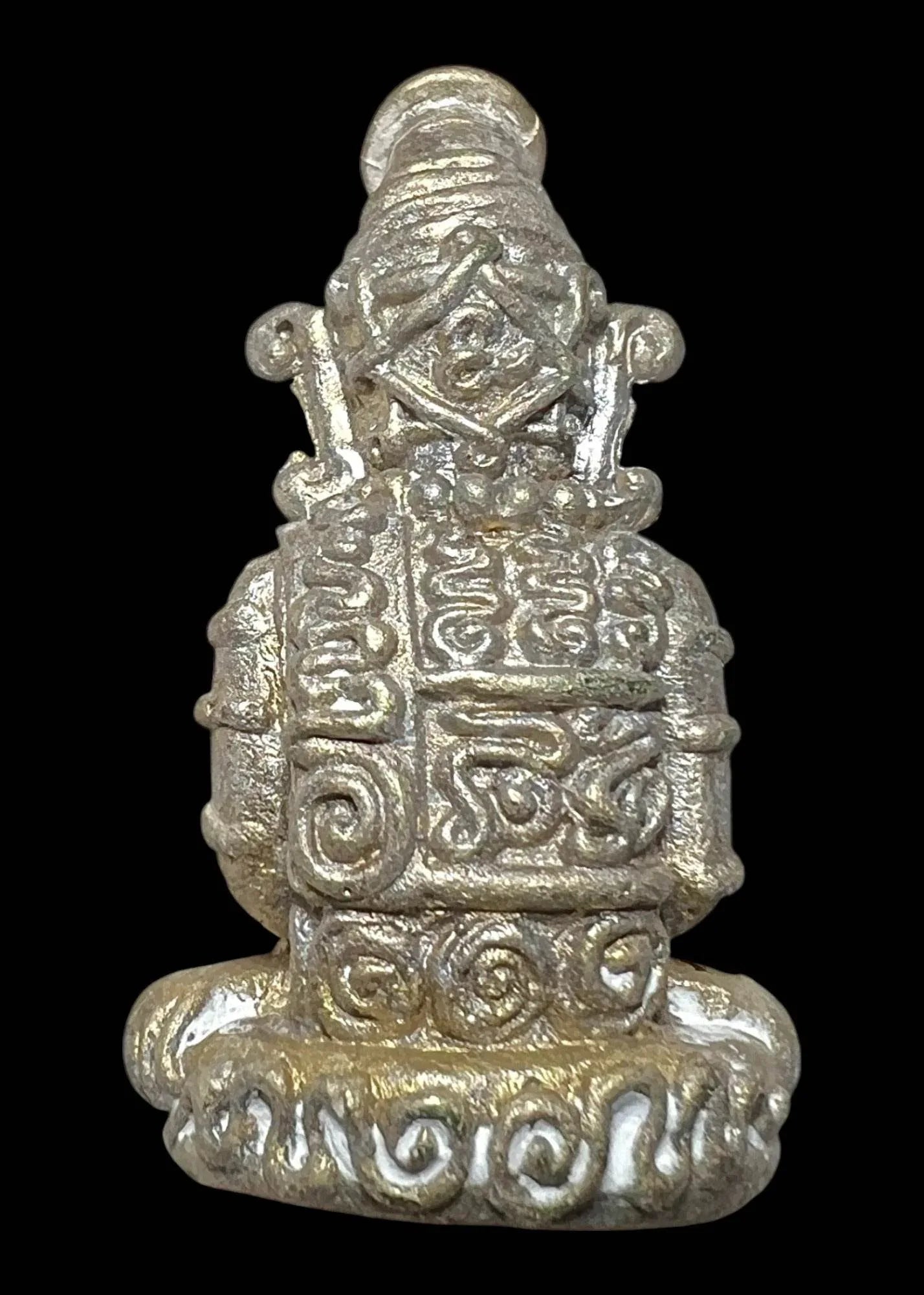 Ruesi Nok Ked Amulet Maha Yantra Wai Kru for Love, Wealth, and Protection