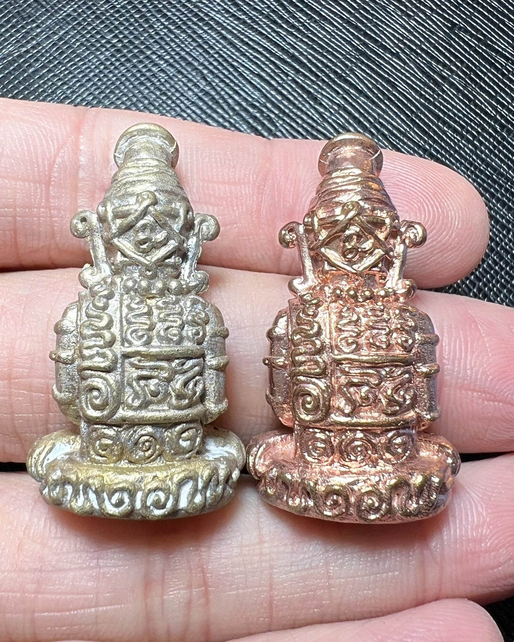 Ruesi Nok Ked Amulet Maha Yantra Wai Kru for Love Wealth and Protection ร้านค้าของฉัน Gold fuse copper Gold fuse-copper-