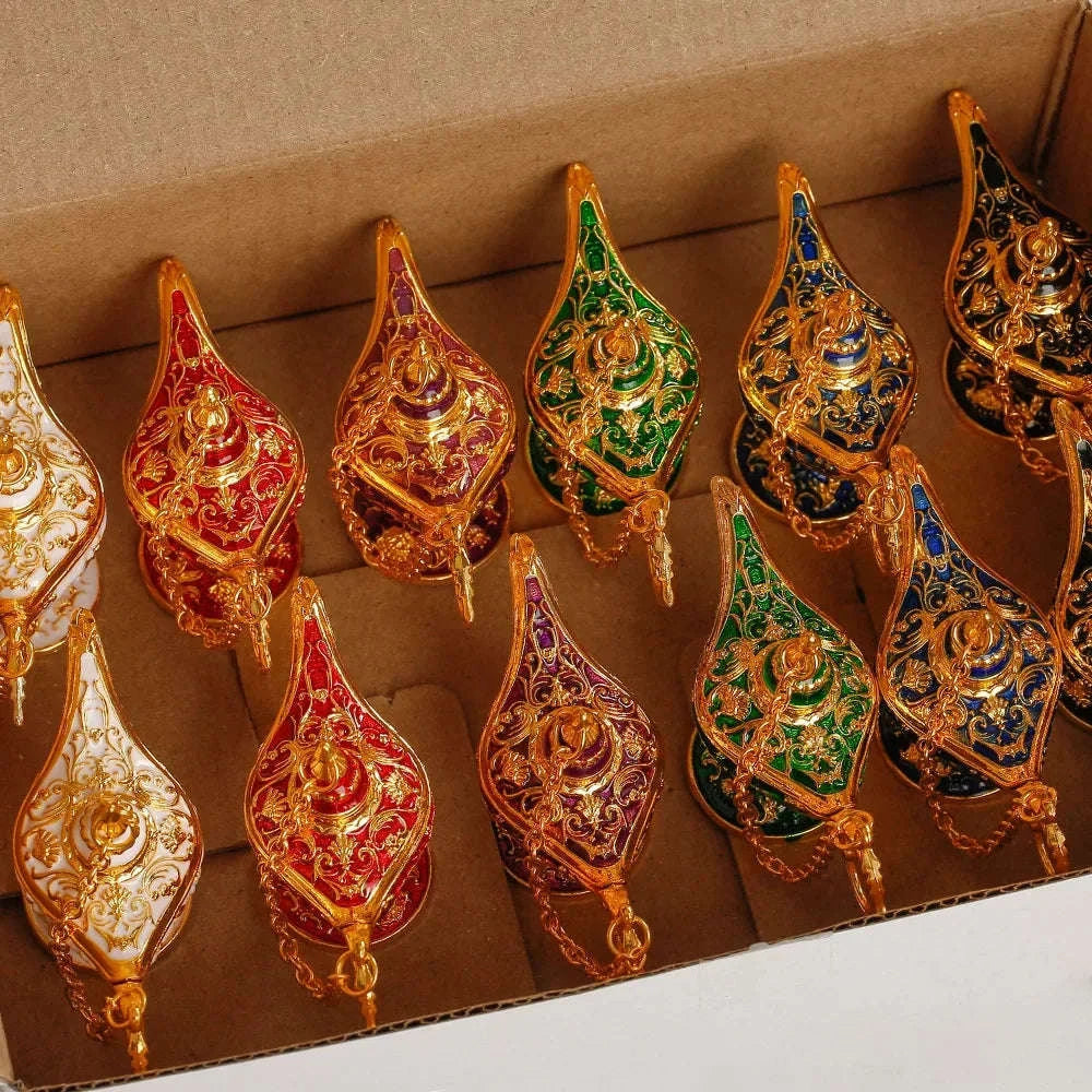 🕌 Aladdin Lamp Desktop Ornament – Vintage Style Decorative Craft for Living Room, Study Room & Bedroom | Perfect Holiday Gift | Free Shipping