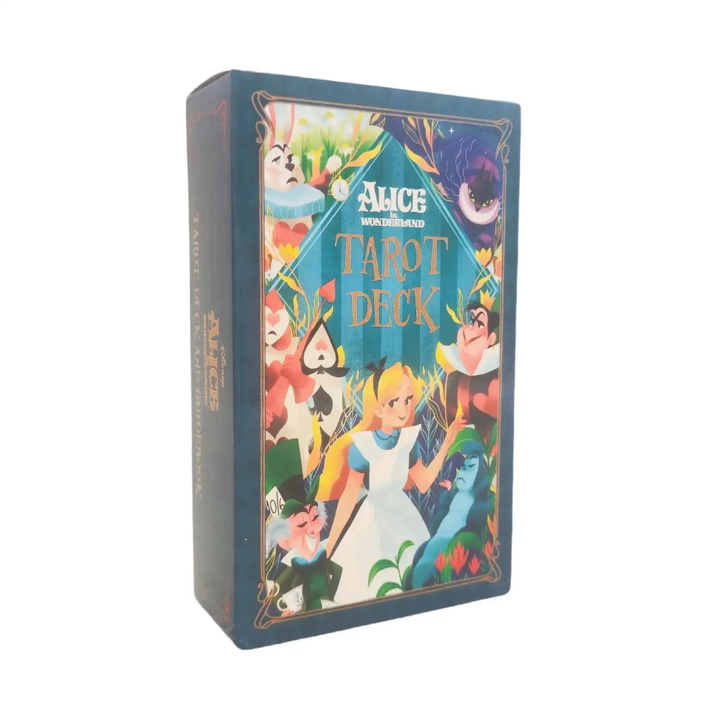 🐇 Alice In Wonderland Tarot Deck – 78 Cards English Tarot for Divination, Board Games, and Family Entertainment, 12x7cm