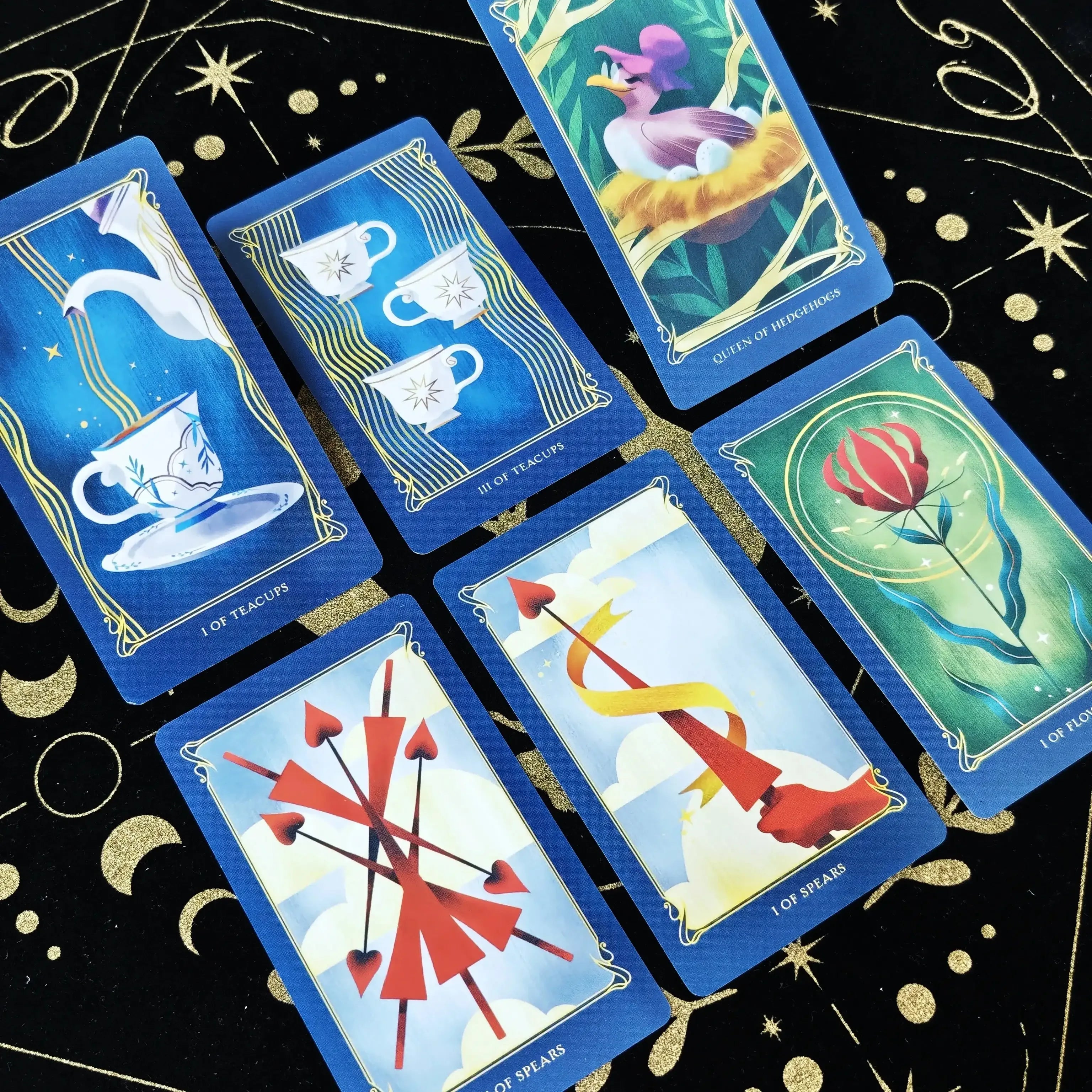 🐇 Alice In Wonderland Tarot Deck – 78 Cards English Tarot for Divination, Board Games, and Family Entertainment, 12x7cm