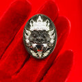 Sacred Thai Rahu Amulet Coin for Prosperity - Success Edition by Luang Pu Rit, 4 x 3 cm Default Title