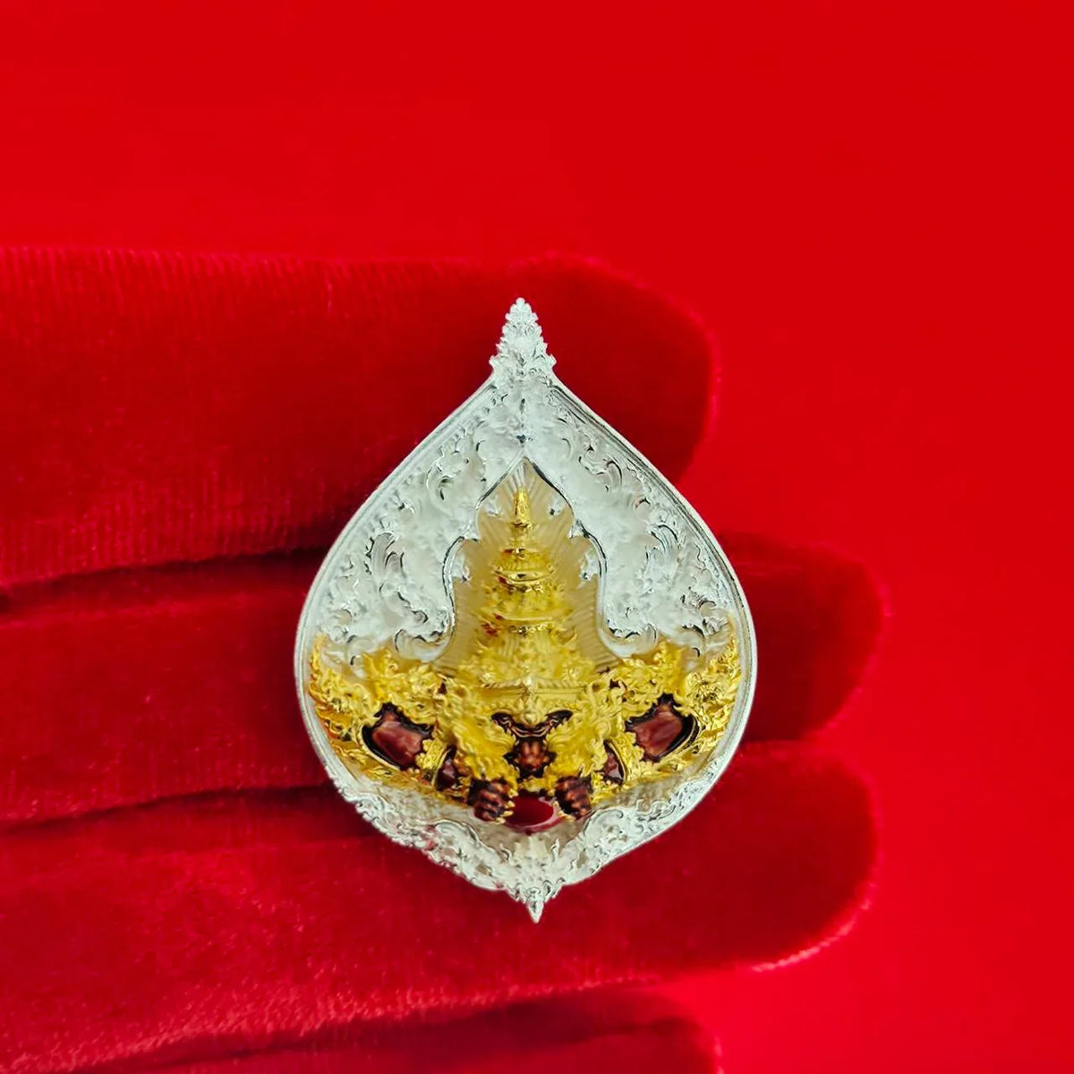 Sacred Rahu Amulet for Fortune, Wealth, Success, and Spiritual Protection