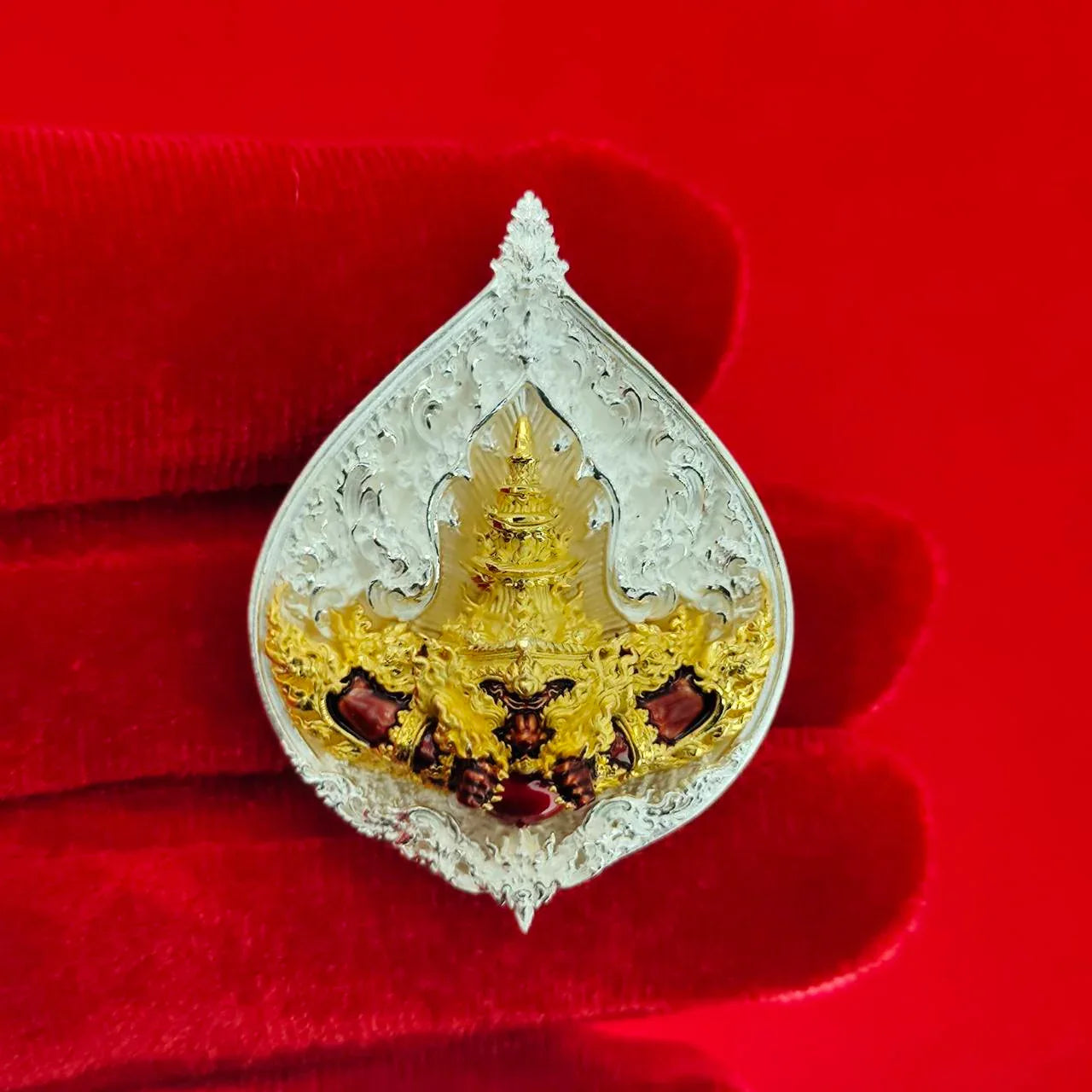Sacred Rahu Amulet for Fortune, Wealth, Success, and Spiritual Protection