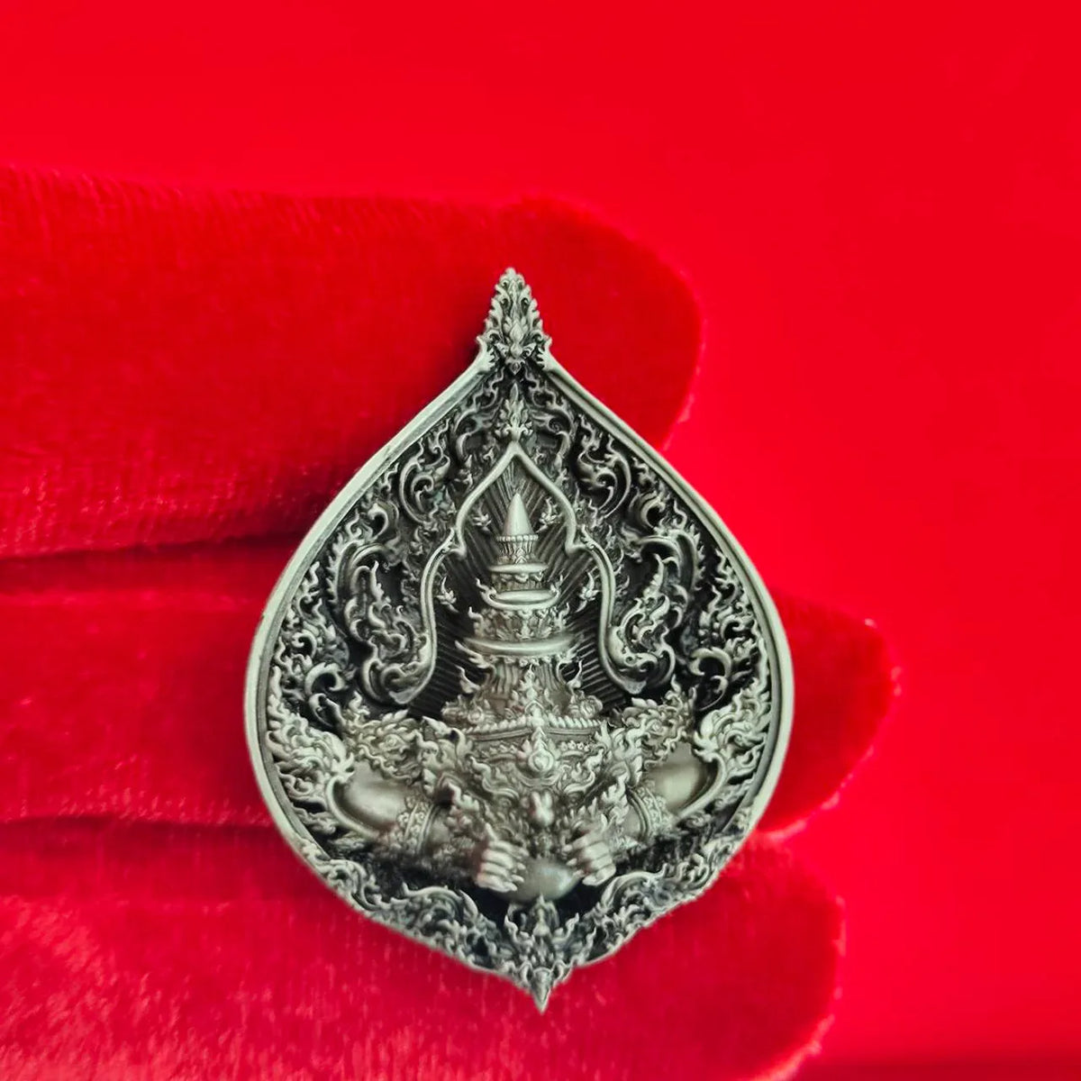 Sacred Rahu Amulet for Fortune, Wealth, Success, and Spiritual Protection