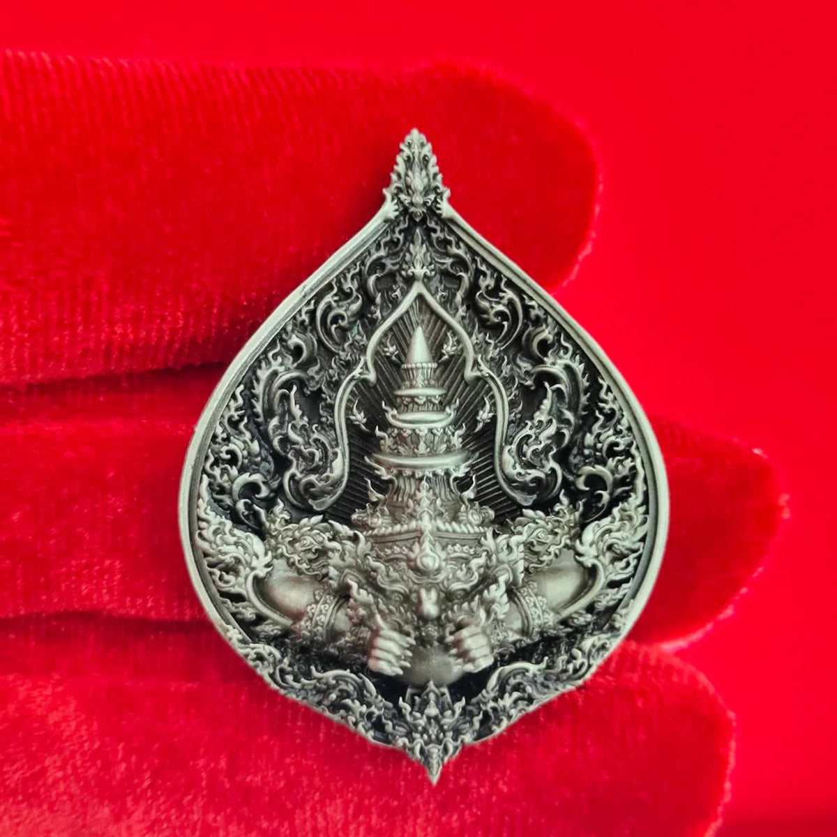 Sacred Rahu Amulet for Fortune, Wealth, Success, and Spiritual Protection
