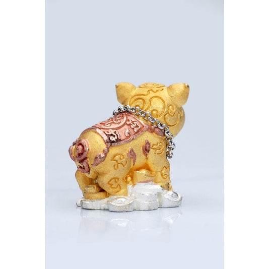 Thai Lucky Prosperity Pig Collectible - Symbol of Wealth, Joy, and Financial Growth