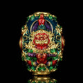 Thao Wessuwan Amulet for Wealth Protection and Good Fortune Charm บรอนซ์ไหล่ทองกายแดง