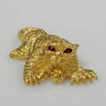 Thai Gold Tiger Charm for Wealth - Authentic Thai Amulet from Thai Blessing Co Default Title